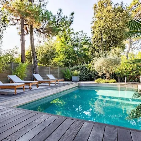 Villa D'architecte Avec Piscine Au Cap Ferret